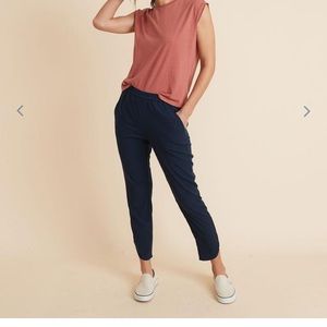 Marine Layer Allison pant in Navy Medium